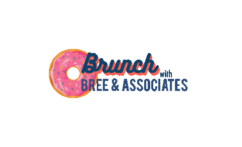 Brunch Donuts Sticker by Bree & Associates Real Estate
