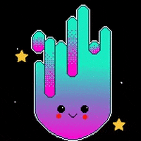 gvart happy excited summer retro GIF