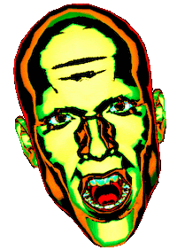 Art Rotating Sticker by badblueprints