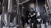 blackplaguebrewing craft beer beer cans beer pour black plague GIF