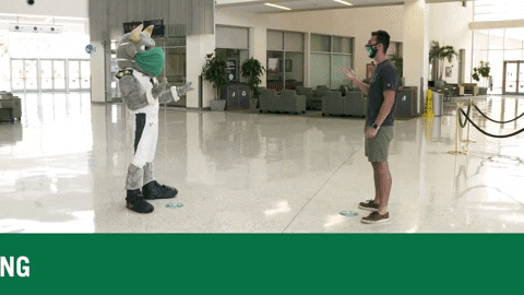 Mask Bull GIF by University of South Florida