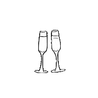 miakraft cheers wine champagne clinkingglasses Sticker
