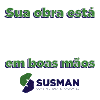 susmanconstrucao construtora mãos a obra susman Sticker