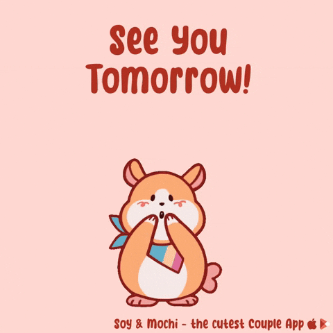 Talk Soon See You GIF by SoyandMochi