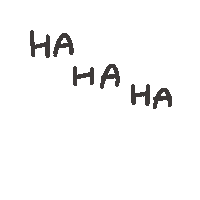 Ha Ha Ha 哈 Sticker