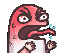 Angry Sticker