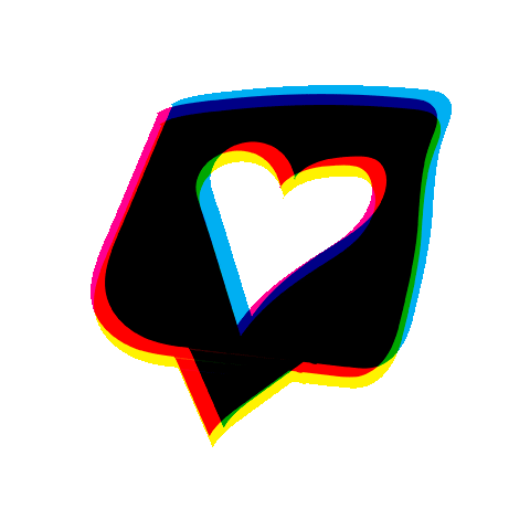 janoqp giphyupload heart like colors Sticker