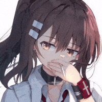 Visual Novel Smoking GIF
