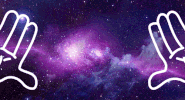 third eye hands GIF
