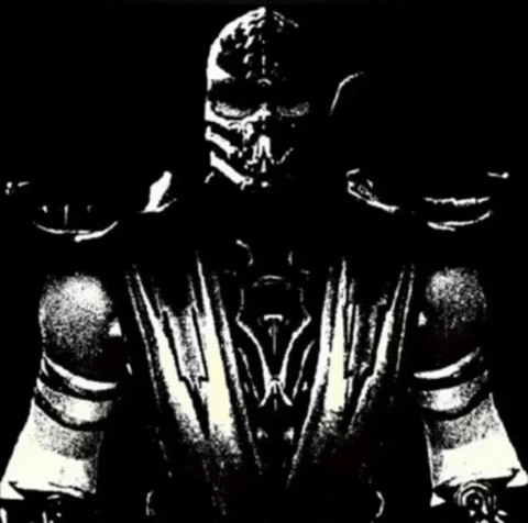 Black And White Scorpion GIF