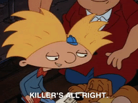 hey arnold nickelodeon GIF