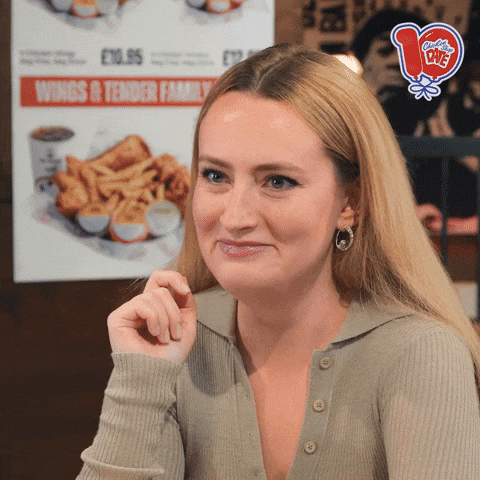 Raised Eyebrows Amelia Dimoldenberg GIF by Chicken Shop Date