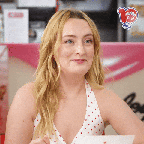 Surprised Eyebrows GIF by Chicken Shop Date