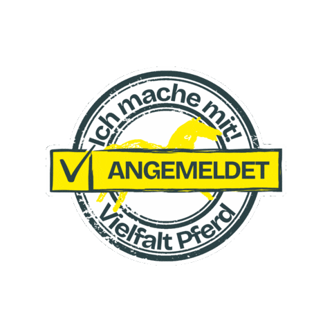 VielfaltPferd giphygifmaker horse pferde vielfalt pferd Sticker