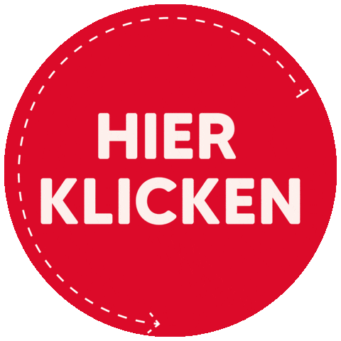 Hier Klicken Sticker by Glatthaar Keller