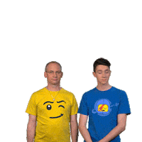 Look Point Sticker by LEGO Masters Australia