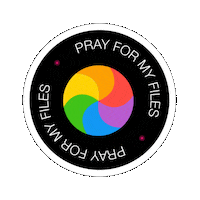 That_Lot error spinning wheel rainbow wheel that lot Sticker