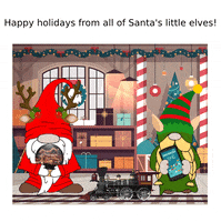 Santa Workshop GIF