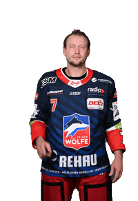 Hockey Pointing Sticker by Selber Wölfe