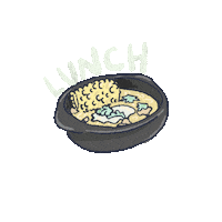 Lets Eat Eating Sticker