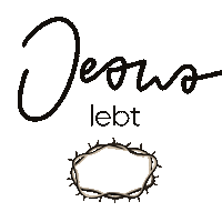 lettersandbeauties ostern lettersandbeauties auferstanden jesus lebt Sticker