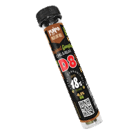 Og D8 Sticker by Purp G CBD