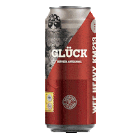 Gluckcerveceria beer box cerveza juice Sticker