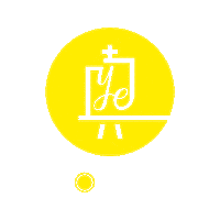 Art Studio Logo Sticker by Yellow Easel