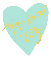 hello_carmen heart sweet boy hello carmen Sticker