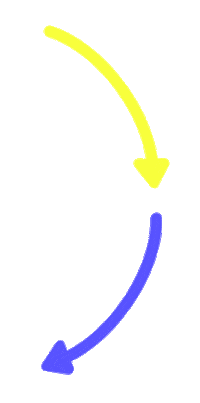 Arrow Job Sticker by Vacature Via