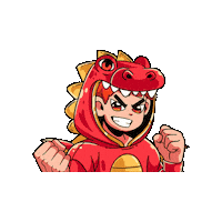 Excited Lets Go Sticker by GAMES.GG