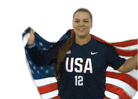 Team Usa Sticker by USA Softball