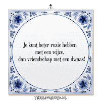 Humor Respect Sticker by Tegelspreuken.nl