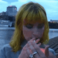 Hayley Williams Smoking GIF