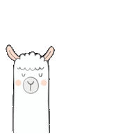 Llama Grow Sticker by Lazy Lama Kids Conceptstore