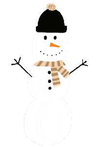 Snow Snowman Sticker