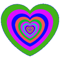 i love you hearts Sticker