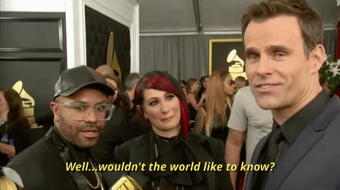 grammy awards 2017 GIF by Entertainment Tonight