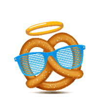 pretzels nationalpretzelday Sticker by Auntie Anne's