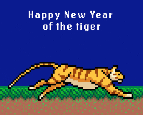 New Year Pixel GIF by Storymaker