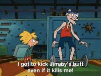 hey arnold nicksplat GIF