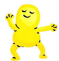 Happy Dance Sticker by Neil Sanders