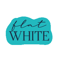 veledteljes coffee kave flat white flatwhite Sticker