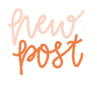 New Post Sticker
