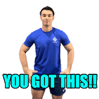 Happy I Believe In You Sticker by FITLUC