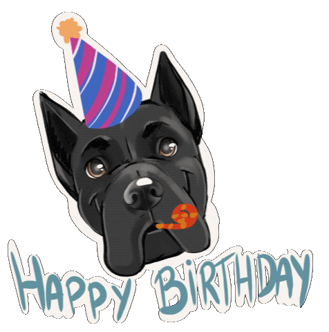 Happy Birthday Sticker