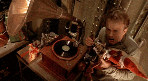 santa claus surprise GIF