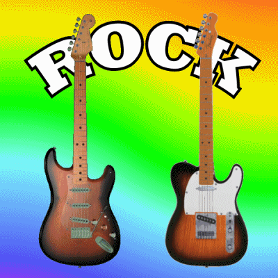 Rock And Roll Rainbow GIF
