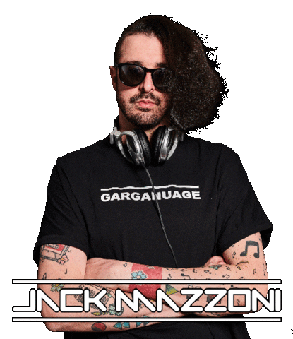 Dj Morena Sticker by jack mazzoni