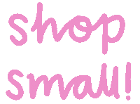 Shop Small Sticker by Bett Norris